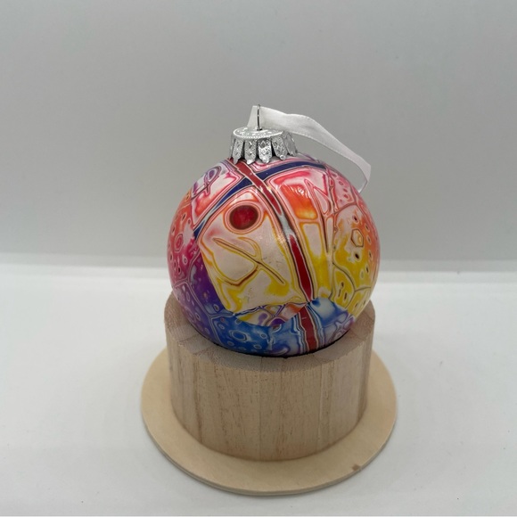 Handmade Sculpting Clay Rainbow Ornament - Picture 3 of 7